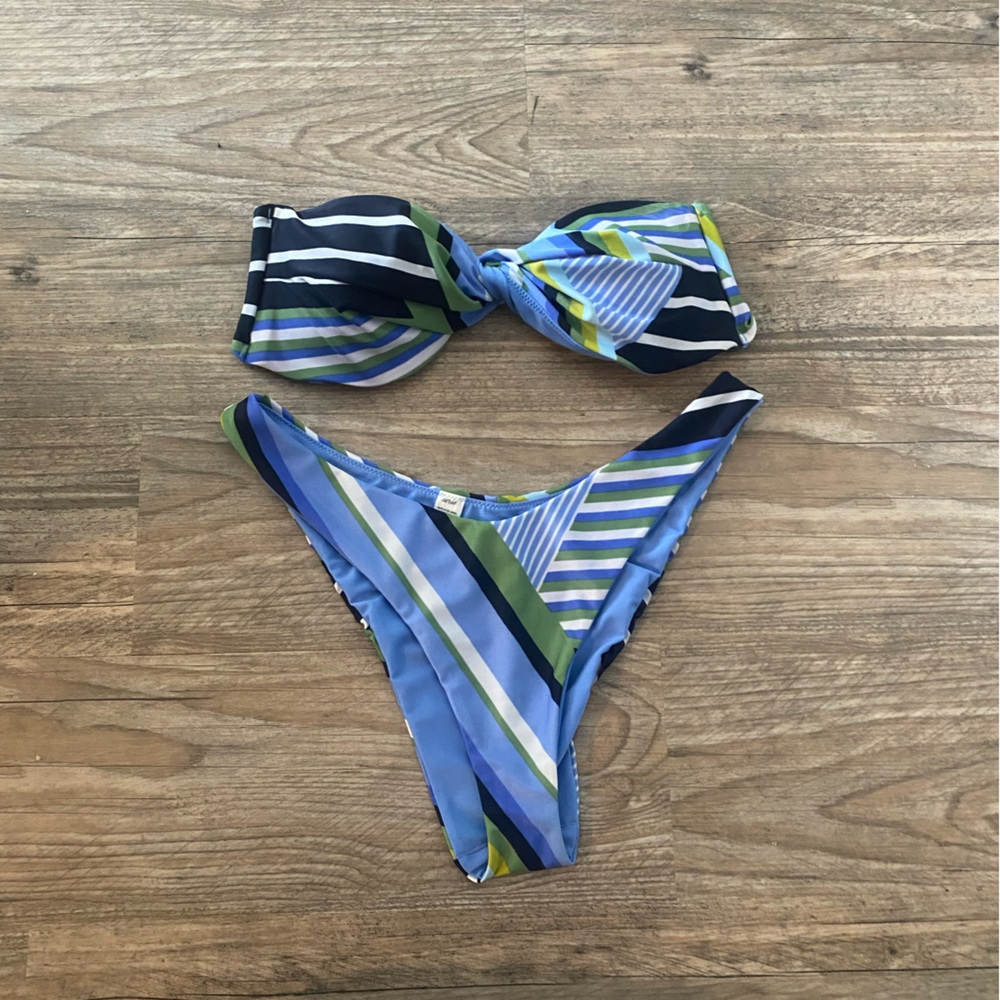 Aerie High Leg Bikini Set